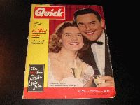 Quick 1955/53: Romy Schneider &  J. Fuchsberger  Cover !
